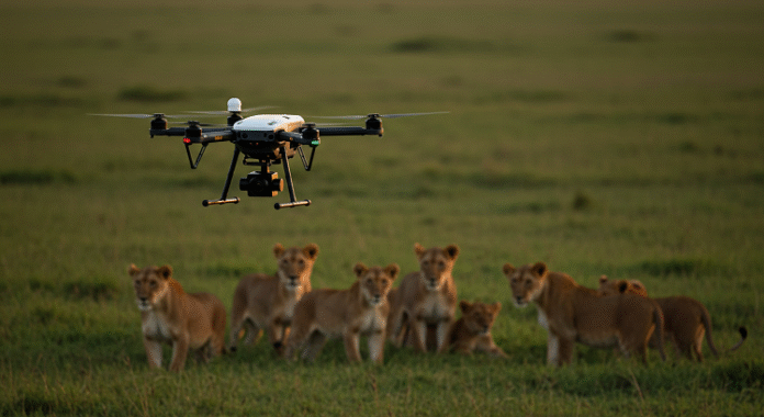 Drones in Wildlife